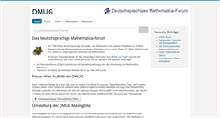 Desktop Screenshot of mathematica.ch