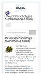 Mobile Screenshot of mathematica.ch